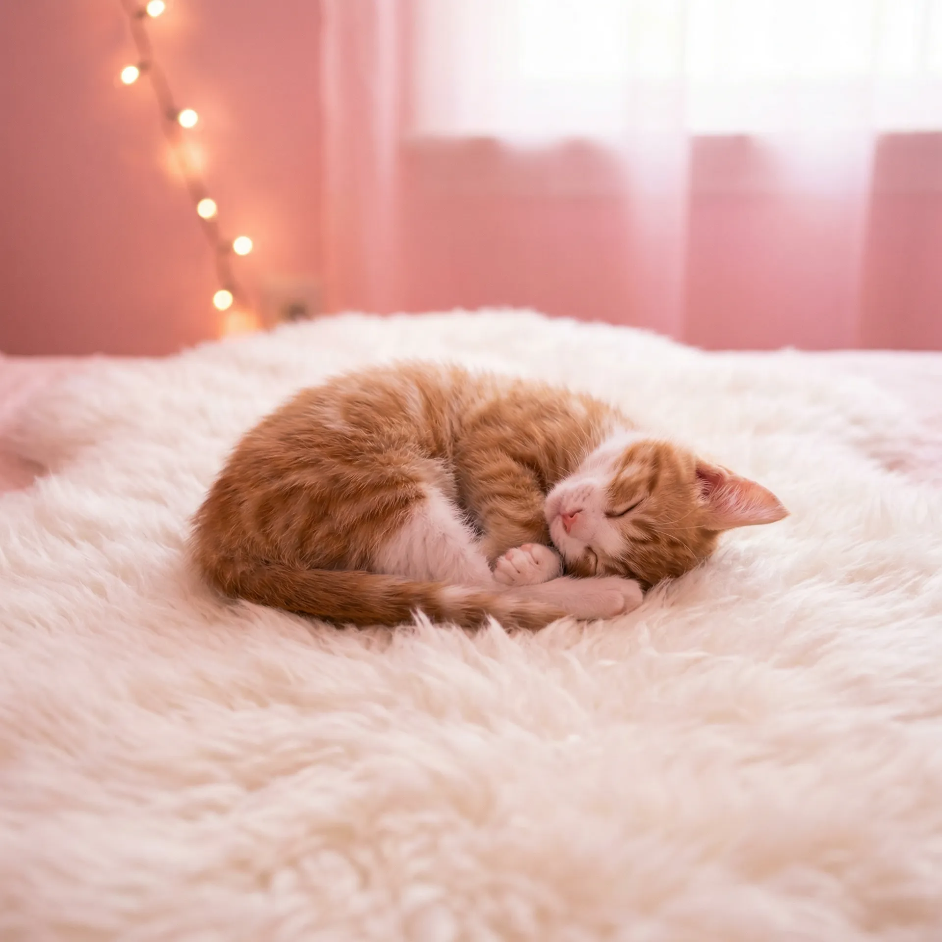 小猫蜷成一团入睡 - 他似火 (军婚 高干 婚恋)